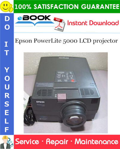 Thumbnail ☆☆ Best ☆☆ Epson PowerLite 5000 LCD projector Service Repair Manual