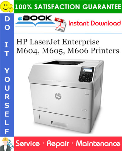 Thumbnail ☆☆ Best ☆☆ HP LaserJet Enterprise M604, M605, M606 Printers Service Repair Manual
