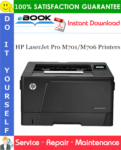 Thumbnail ☆☆ Best ☆☆ HP LaserJet Pro M701/M706 Printers Service Repair Manual Thumbnail ☆☆ Best ☆☆ HP LaserJet Pro M701/M706 Printers Service Repair Manual