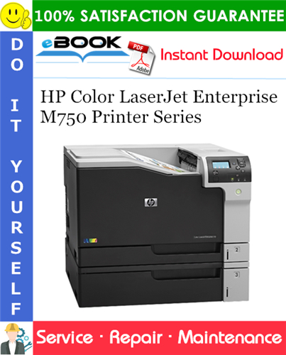 Thumbnail ☆☆ Best ☆☆ HP Color LaserJet Enterprise M750 Printer Series Service Repair Manual