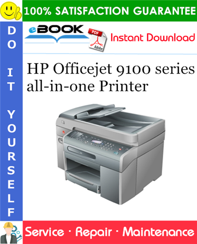 Thumbnail ☆☆ Best ☆☆ HP Officejet 9100 series all-in-one Printer Service Repair Manual