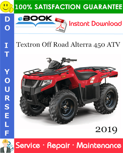 Thumbnail ☆☆ Best ☆☆ 2019 Textron Off Road Alterra 450 ATV Service Repair Manual Thumbnail ☆☆ Best ☆☆ 2019 Textron Off Road Alterra 450 ATV Service Repair Manual