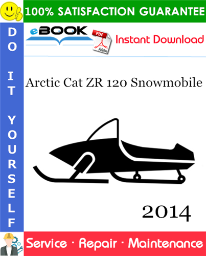 Thumbnail ☆☆ Best ☆☆ 2014 Arctic Cat ZR 120 Snowmobile Service Repair Manual