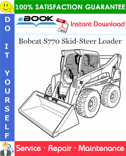 Thumbnail ☆☆ Best ☆☆ Bobcat S770 Skid-Steer Loader Service Repair Manual (S/N A3P411001 & Above, S/N A3P511001 & Above) Thumbnail ☆☆ Best ☆☆ Bobcat S770 Skid-Steer Loader Service Repair Manual (S/N A3P411001 & Above, S/N A3P511001 & Above)