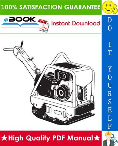 Thumbnail ☆☆ Best ☆☆ Bobcat REVERSIBLE PLATE COMPACTOR BCR70 Operation/Maintenance and Parts Manual