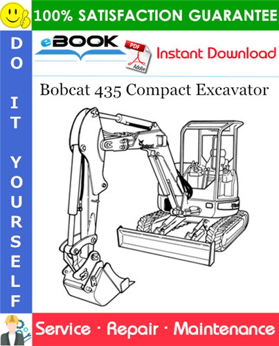 Thumbnail ☆☆ Best ☆☆ Bobcat 435 Compact Excavator Service Repair Manual (S/N 562611001 & Above, S/N 562811001 & Above, S/N 563111001 & Above, S/N 563211001 & Above)