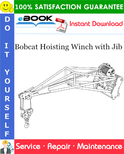 Thumbnail ☆☆ Best ☆☆ Bobcat Hoisting Winch with Jib Service Repair Manual