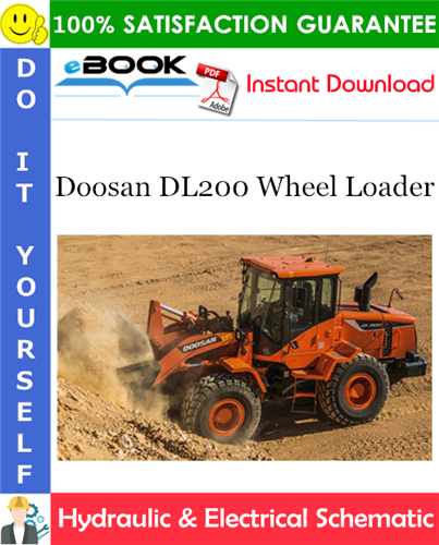 Thumbnail ☆☆ Best ☆☆ Doosan DL200 Wheel Loader Hydraulic & Electrical Schematic