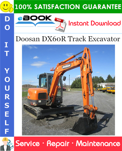 Thumbnail ☆☆ Best ☆☆ Doosan DX60R Track Excavator Service Repair Manual (Serial Number: 50001 and Up) Thumbnail ☆☆ Best ☆☆ Doosan DX60R Track Excavator Service Repair Manual (Serial Number: 50001 and Up)