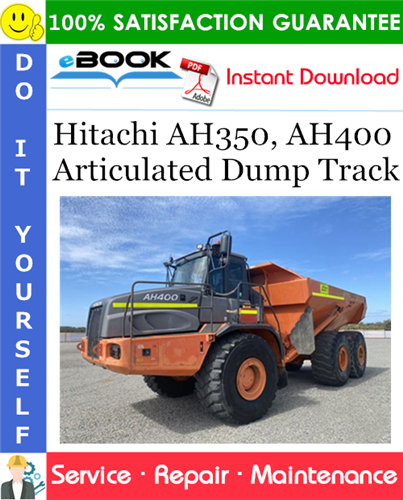 Thumbnail ☆☆ Best ☆☆ Hitachi AH350, AH400 Articulated Dump Track Service Repair Manual Thumbnail ☆☆ Best ☆☆ Hitachi AH350, AH400 Articulated Dump Track Service Repair Manual