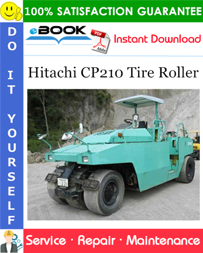 Thumbnail ☆☆ Best ☆☆ Hitachi CP210 Tire Roller Service Repair Manual + Circuit Diagram 