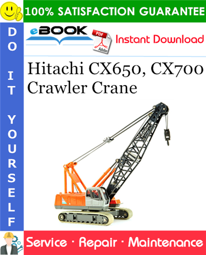Thumbnail ☆☆ Best ☆☆ Hitachi CX650, CX700 Crawler Crane Service Repair Manual + Circuit Diagram Thumbnail ☆☆ Best ☆☆ Hitachi CX650, CX700 Crawler Crane Service Repair Manual + Circuit Diagram
