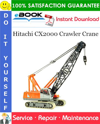 Thumbnail ☆☆ Best ☆☆ Hitachi CX2000 Crawler Crane Service Repair Manual + Circuit Diagram Thumbnail ☆☆ Best ☆☆ Hitachi CX2000 Crawler Crane Service Repair Manual + Circuit Diagram