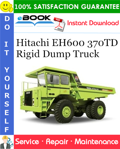 Thumbnail ☆☆ Best ☆☆ Hitachi EH600 370TD Rigid Dump Truck Service Repair Manual Thumbnail ☆☆ Best ☆☆ Hitachi EH600 370TD Rigid Dump Truck Service Repair Manual