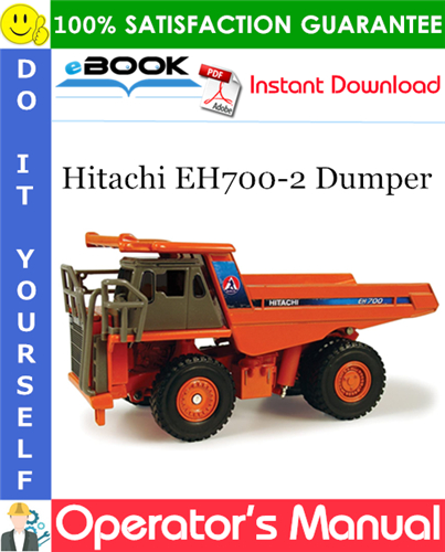 Thumbnail ☆☆ Best ☆☆ Hitachi EH700-2 Dumper Operators Manual