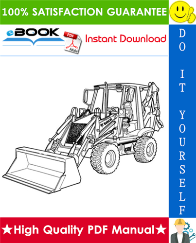 Thumbnail ☆☆ Best ☆☆ Bobcat B300 B-Series Loader Backhoe Operation & Maintenance Manual