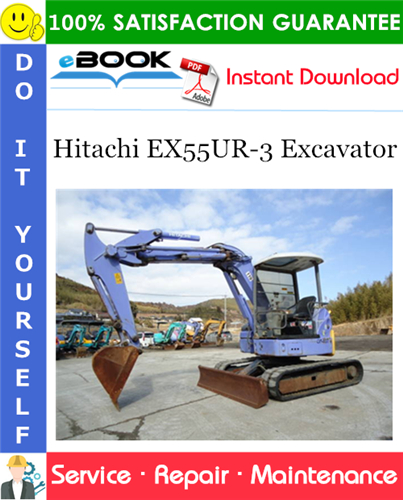Thumbnail ☆☆ Best ☆☆ Hitachi EX55UR-3 Excavator Service Repair Manual