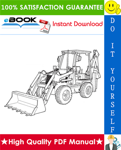 Thumbnail ☆☆ Best ☆☆ Ingersoll-Rand BL-370, BL-375 Loader Backhoe Operation & Maintenance Manual
