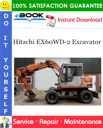 Thumbnail ☆☆ Best ☆☆ Hitachi EX60WD-2 Excavator Service Repair Manual