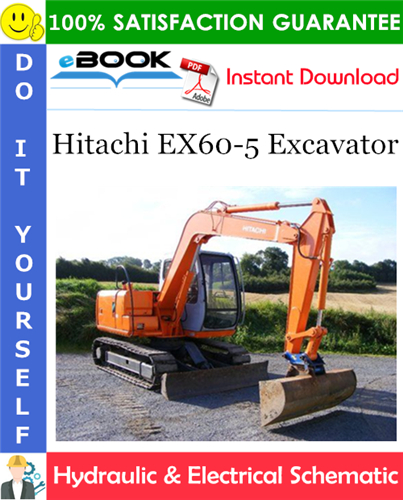 Thumbnail ☆☆ Best ☆☆ Hitachi EX60-5 Excavator Electrical & Hydraulic Circuit Diagram
