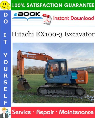 Thumbnail ☆☆ Best ☆☆ Hitachi EX100-3 Excavator Service Repair Manual