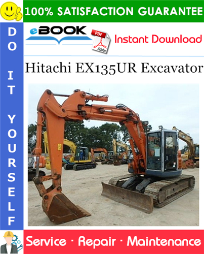 Thumbnail ☆☆ Best ☆☆ Hitachi EX135UR Excavator Service Repair Manual
