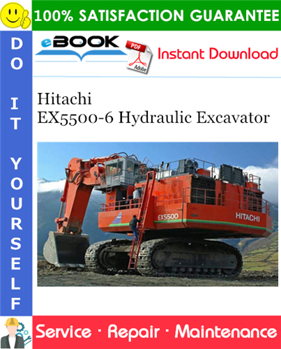 Thumbnail ☆☆ Best ☆☆ Hitachi EX5500-6 Hydraulic Excavator Service Repair Manual