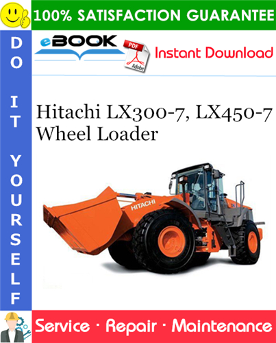 Thumbnail ☆☆ Best ☆☆ Hitachi LX300-7, LX450-7 Wheel Loader Service Repair Manual