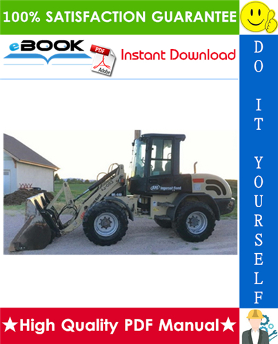 Thumbnail ☆☆ Best ☆☆ Ingersoll-Rand WL440-A Wheel Loader Operation & Maintenance Manual