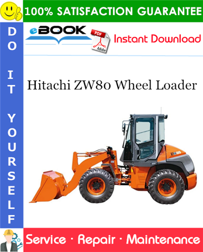 Thumbnail ☆☆ Best ☆☆ Hitachi ZW80 Wheel Loader Technical Manual