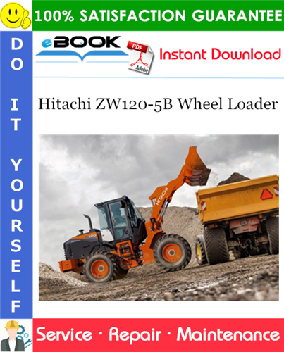 Thumbnail ☆☆ Best ☆☆ Hitachi ZW120-5B Wheel Loader Service Repair Manual