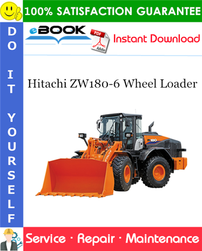 Thumbnail ☆☆ Best ☆☆ Hitachi ZW180-6 Wheel Loader Service Repair Manual
