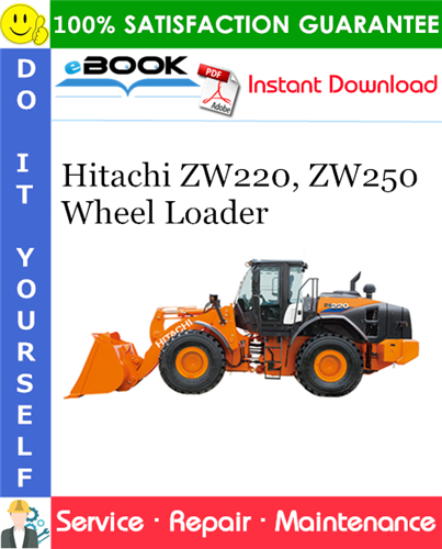 Thumbnail ☆☆ Best ☆☆ Hitachi ZW220, ZW250 Wheel Loader Service Repair Manual