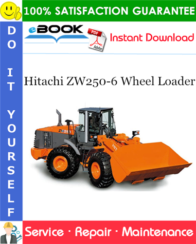 Thumbnail ☆☆ Best ☆☆ Hitachi ZW250-6 Wheel Loader Service Repair Manual + Circuit Diagram
