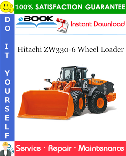 Thumbnail ☆☆ Best ☆☆ Hitachi ZW330-6 Wheel Loader Service Repair Manual