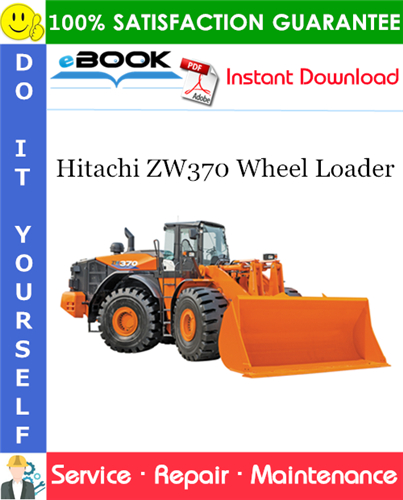 Thumbnail ☆☆ Best ☆☆ Hitachi ZW370 Wheel Loader Service Repair Manual