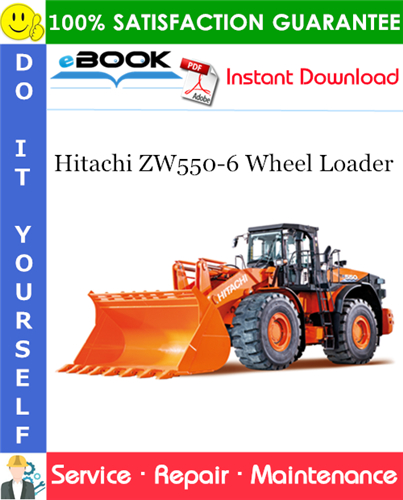 Thumbnail ☆☆ Best ☆☆ Hitachi ZW550-6 Wheel Loader Service Repair Manual + Circuit Diagram
