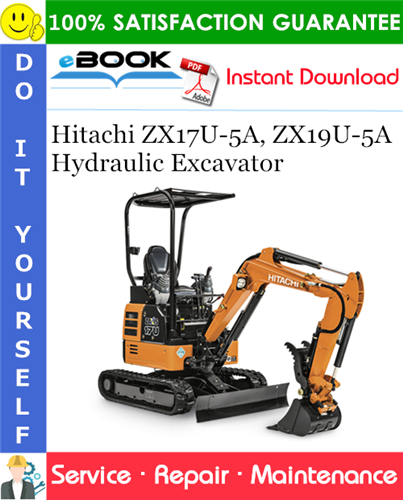 Thumbnail ☆☆ Best ☆☆ Hitachi ZX17U-5A, ZX19U-5A Hydraulic Excavator Service Repair Manual+ Circuit Diagram Thumbnail ☆☆ Best ☆☆ Hitachi ZX17U-5A, ZX19U-5A Hydraulic Excavator Service Repair Manual+ Circuit Diagram