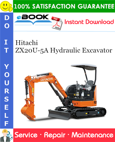 Thumbnail ☆☆ Best ☆☆ Hitachi ZX20U-5A Hydraulic Excavator Service Repair Manual + Circuit Diagram