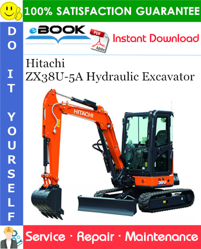 Thumbnail ☆☆ Best ☆☆ Hitachi ZX38U-5A Hydraulic Excavator Service Repair Manual + Circuit Diagram