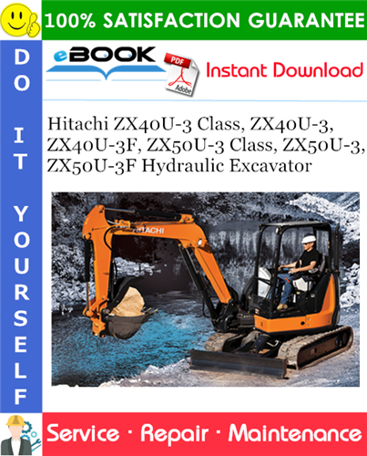 Thumbnail ☆☆ Best ☆☆ Hitachi ZX40U-3 Class, ZX40U-3, ZX40U-3F, ZX50U-3 Class, ZX50U-3, ZX50U-3F Hydraulic Excavator Service Repair Manual + Circuit Diagram Thumbnail ☆☆ Best ☆☆ Hitachi ZX40U-3 Class, ZX40U-3, ZX40U-3F, ZX50U-3 Class, ZX50U-3, ZX50U-3F Hydraulic Excavator Service Repair Manual + Circuit Diagram