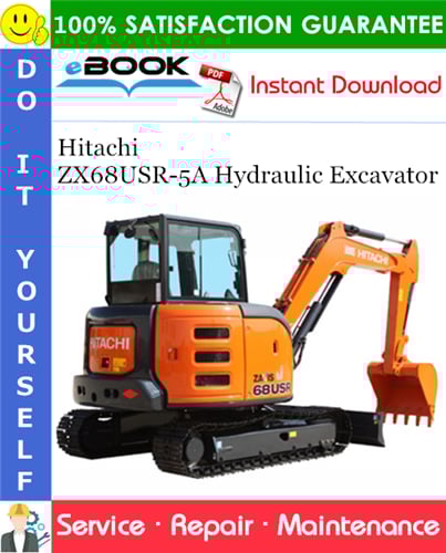 Thumbnail ☆☆ Best ☆☆ Hitachi ZX68USR-5A Hydraulic Excavator Service Repair Manual + Circuit Diagram