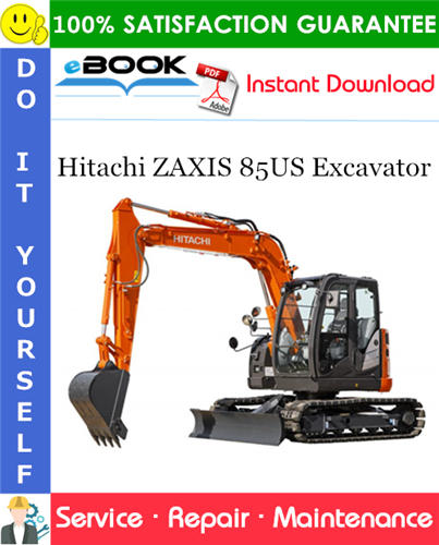 Thumbnail ☆☆ Best ☆☆ Hitachi ZAXIS 85US Excavator Service Repair Manual