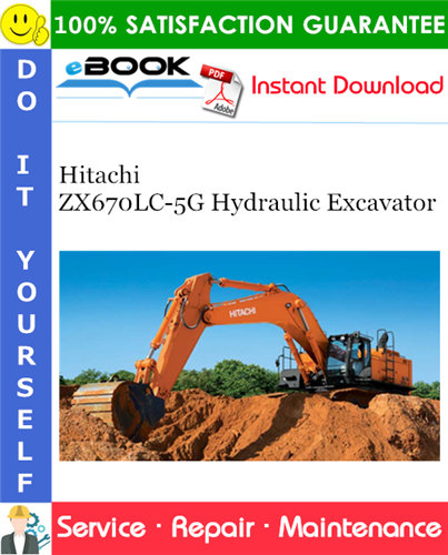 Thumbnail ☆☆ Best ☆☆ Hitachi ZX670LC-5G Hydraulic Excavator Service Repair Manual + Circuit Diagram