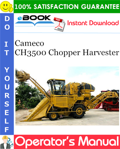 Thumbnail ☆☆ Best ☆☆ Cameco CH3500 Chopper Harvester Operators Manual Thumbnail ☆☆ Best ☆☆ Cameco CH3500 Chopper Harvester Operators Manual