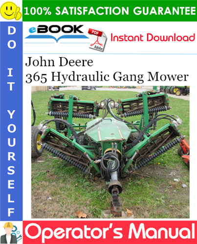 Thumbnail ☆☆ Best ☆☆ John Deere 365 Hydraulic Gang Mower Operators Manual (North American Version) Thumbnail ☆☆ Best ☆☆ John Deere 365 Hydraulic Gang Mower Operators Manual (North American Version)