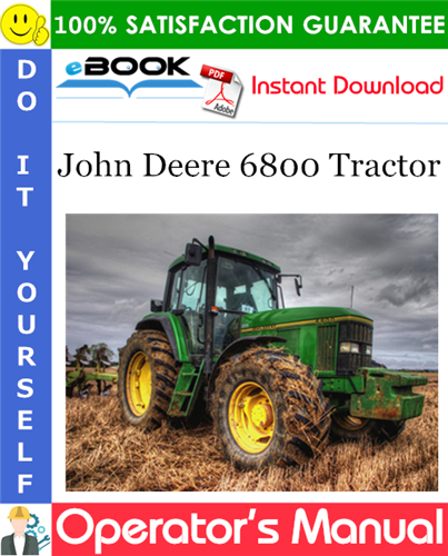 Thumbnail ☆☆ Best ☆☆ John Deere 6800 Tractor Operators Manual