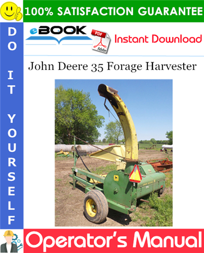 Thumbnail ☆☆ Best ☆☆ John Deere 35 Forage Harvester Operators Manual Thumbnail ☆☆ Best ☆☆ John Deere 35 Forage Harvester Operators Manual