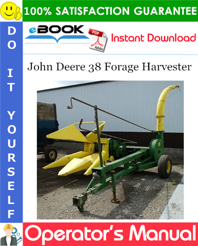 Thumbnail ☆☆ Best ☆☆ John Deere 38 Forage Harvester Operators Manual Thumbnail ☆☆ Best ☆☆ John Deere 38 Forage Harvester Operators Manual