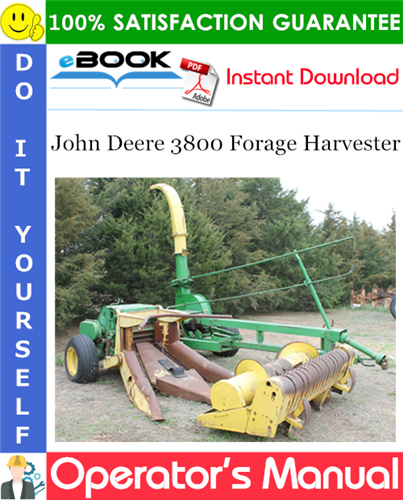 Thumbnail ☆☆ Best ☆☆ John Deere 3800 Forage Harvester Operators Manual Thumbnail ☆☆ Best ☆☆ John Deere 3800 Forage Harvester Operators Manual